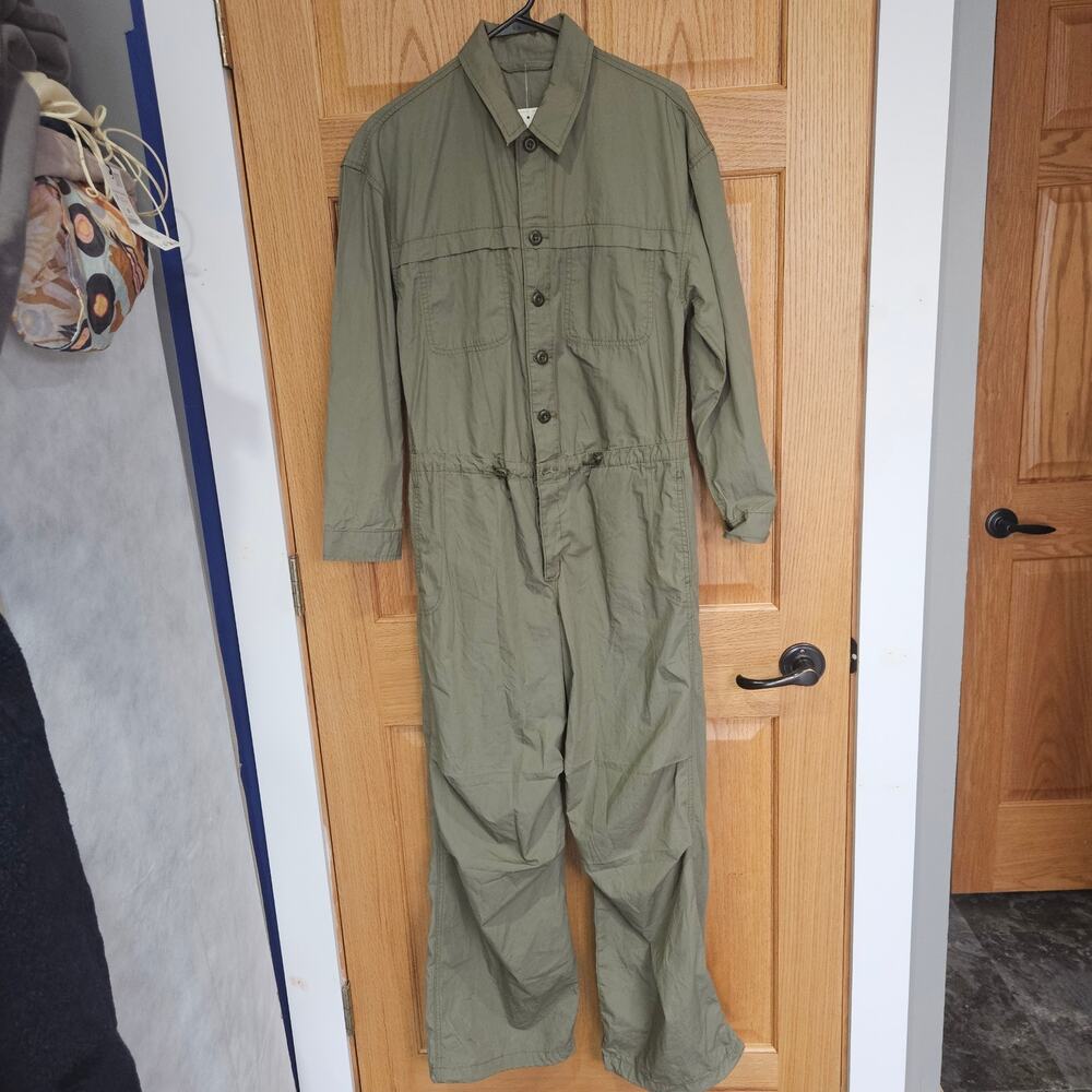 Levis Green Parachute Baggy Jumpsuit Size XS New With Tags
